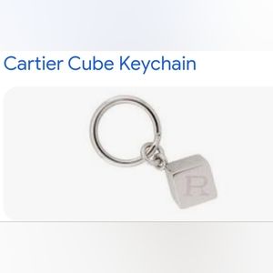 Cartier cube keychain